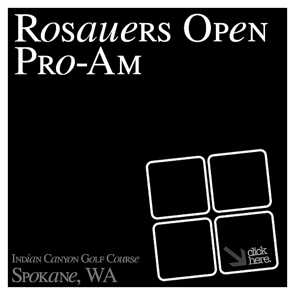 Rosauers Open Golf Tourney 2025
